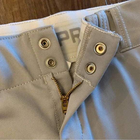 Champro Girls Softball Pants Low Rise Gray Youth Size Large - Picture 3 of 7